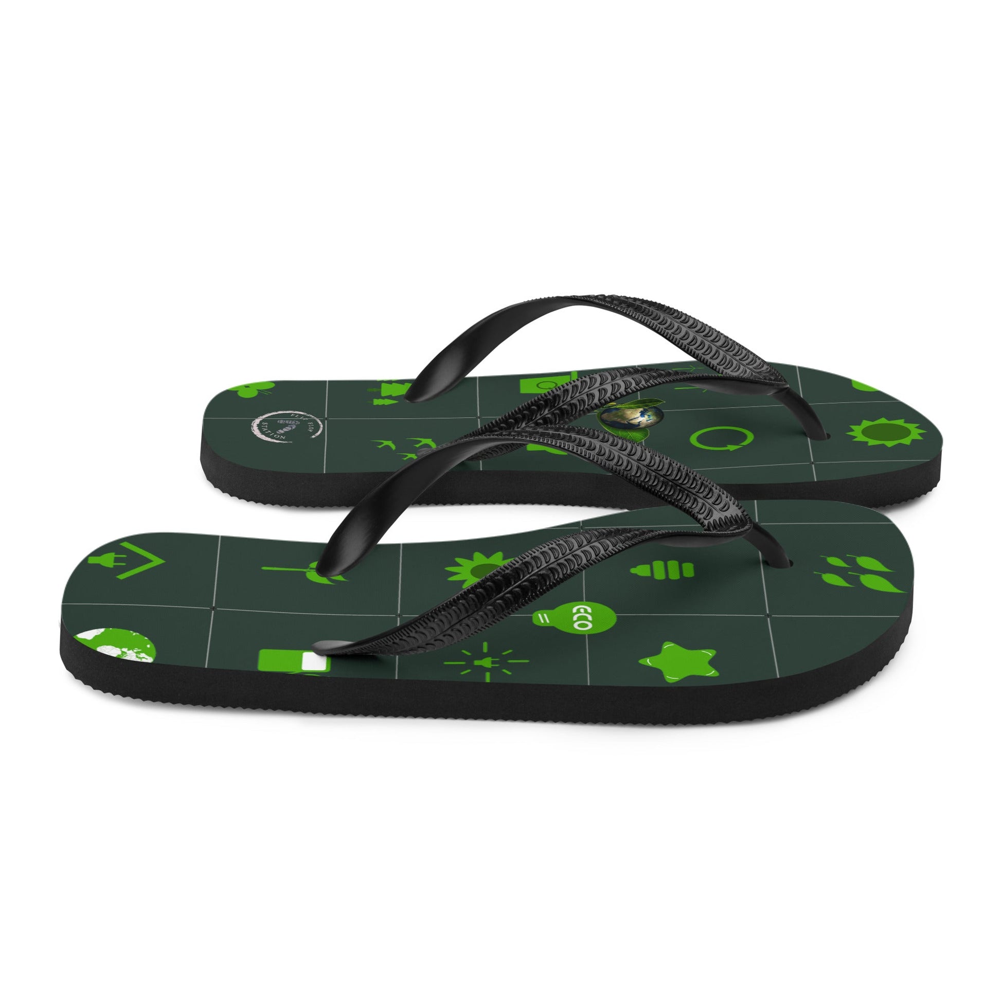 22nd April Earth Day Flip-Flops Designs