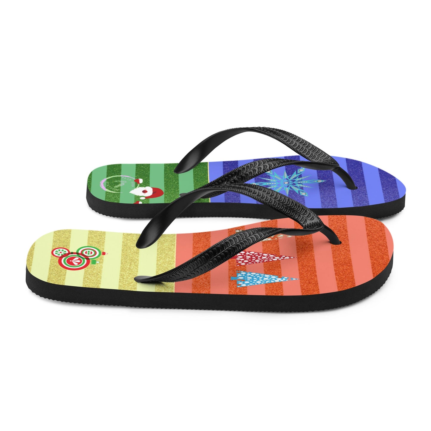 3rd Friday Of December - Ugly Christmas Sweater Day Flip-Flops