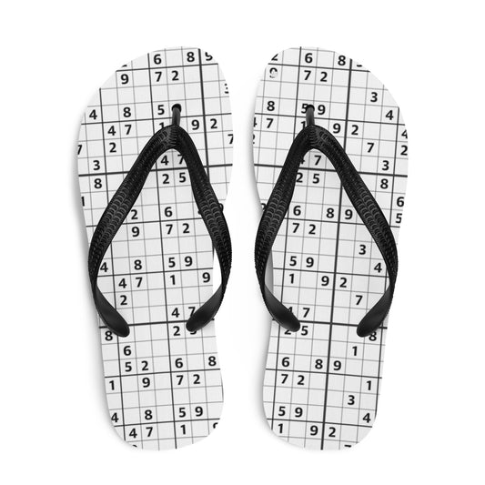 9th September - Sudoku International Day Flip-Flops