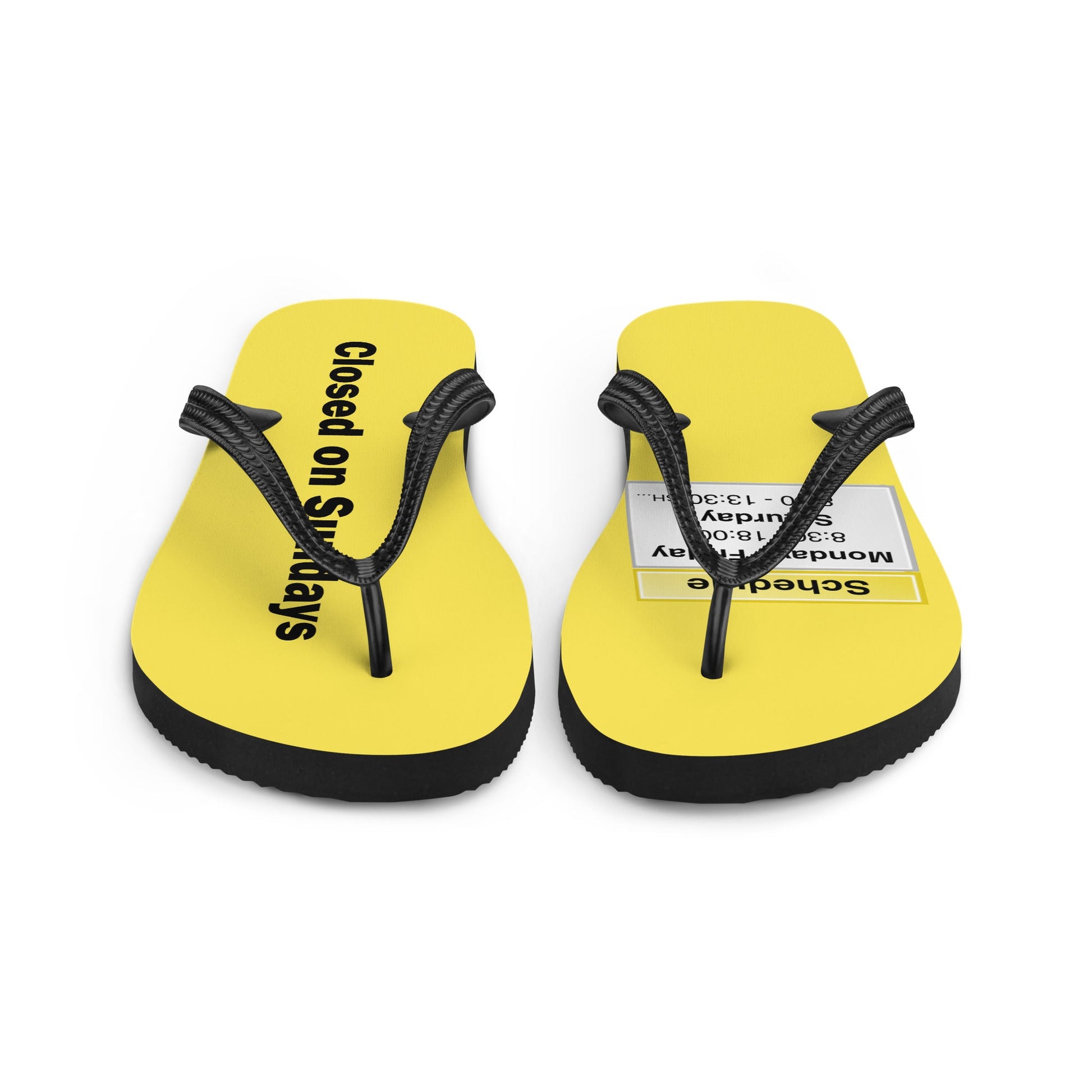 Closed on Sundays Flip-Flops
