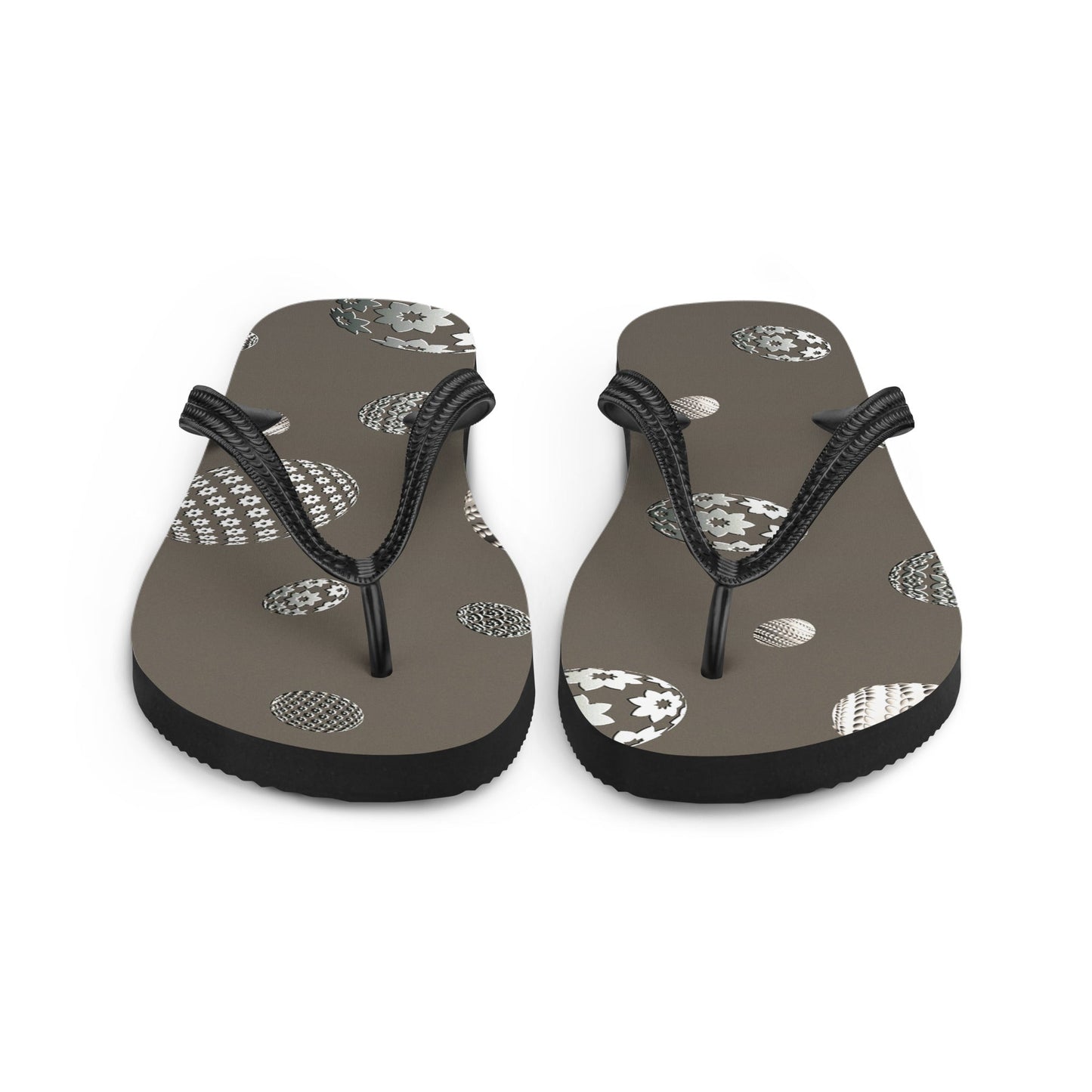 Elegant easter flip-flops