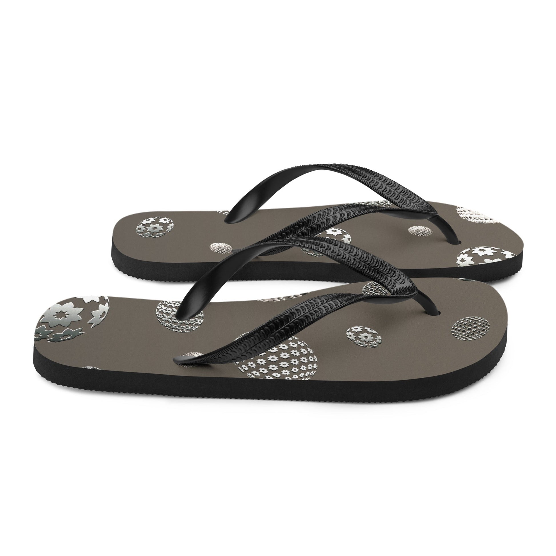 Elegant easter flip-flops