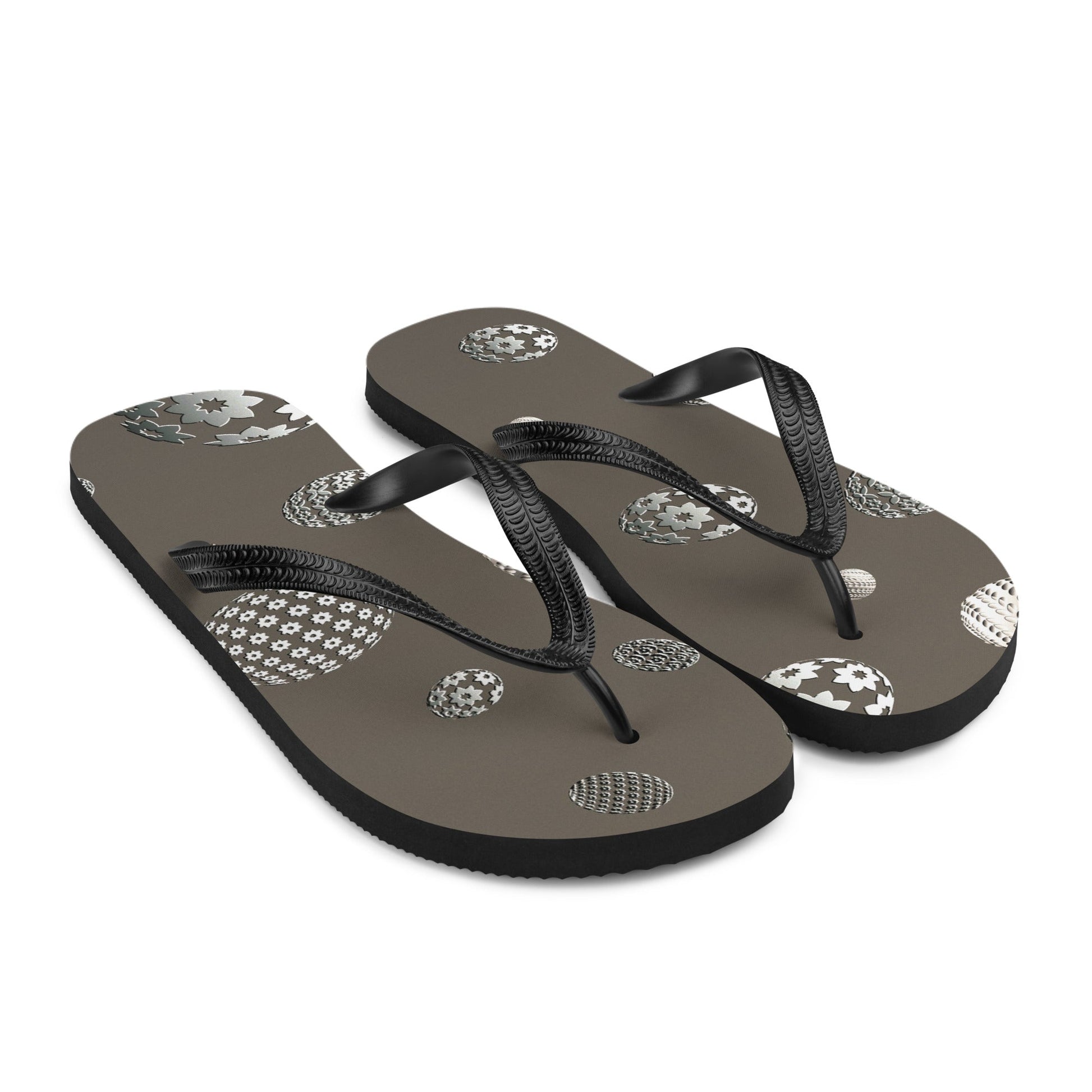 Elegant easter flip-flops