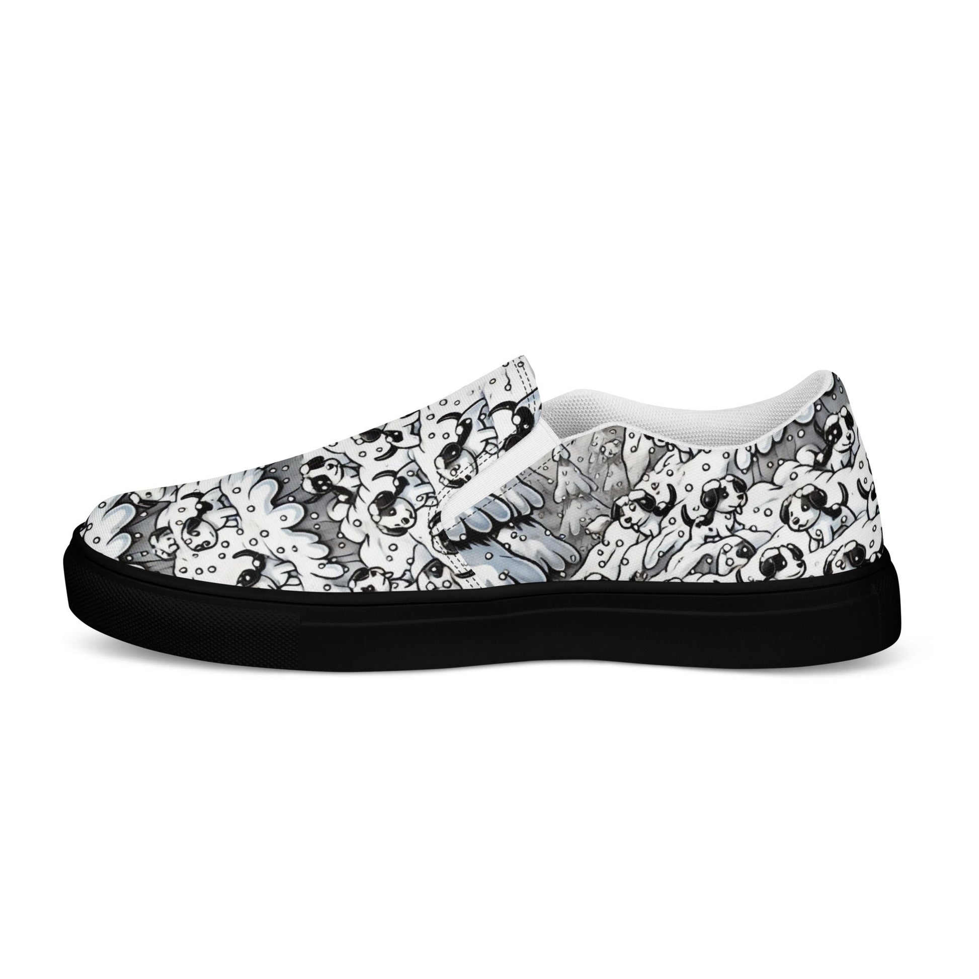 Hidden Dogs - Women’s slip-on canvas shoes designs