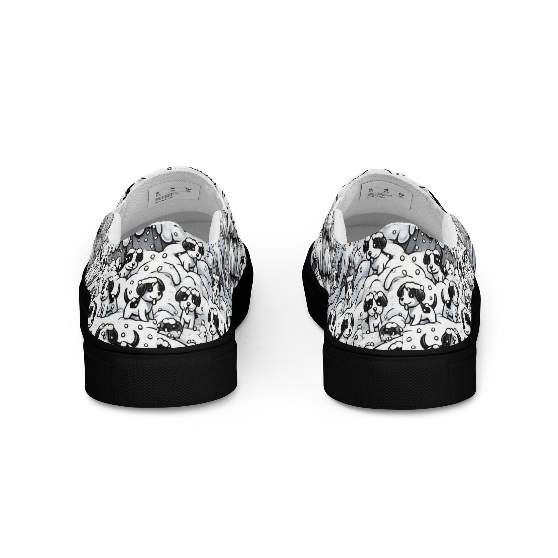 Hidden Dogs - Women’s slip-on canvas shoes designs
