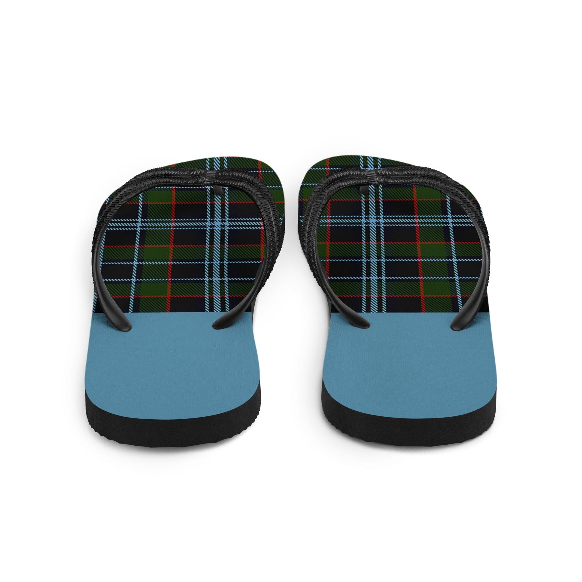 Tartan Blues Flip-Flops