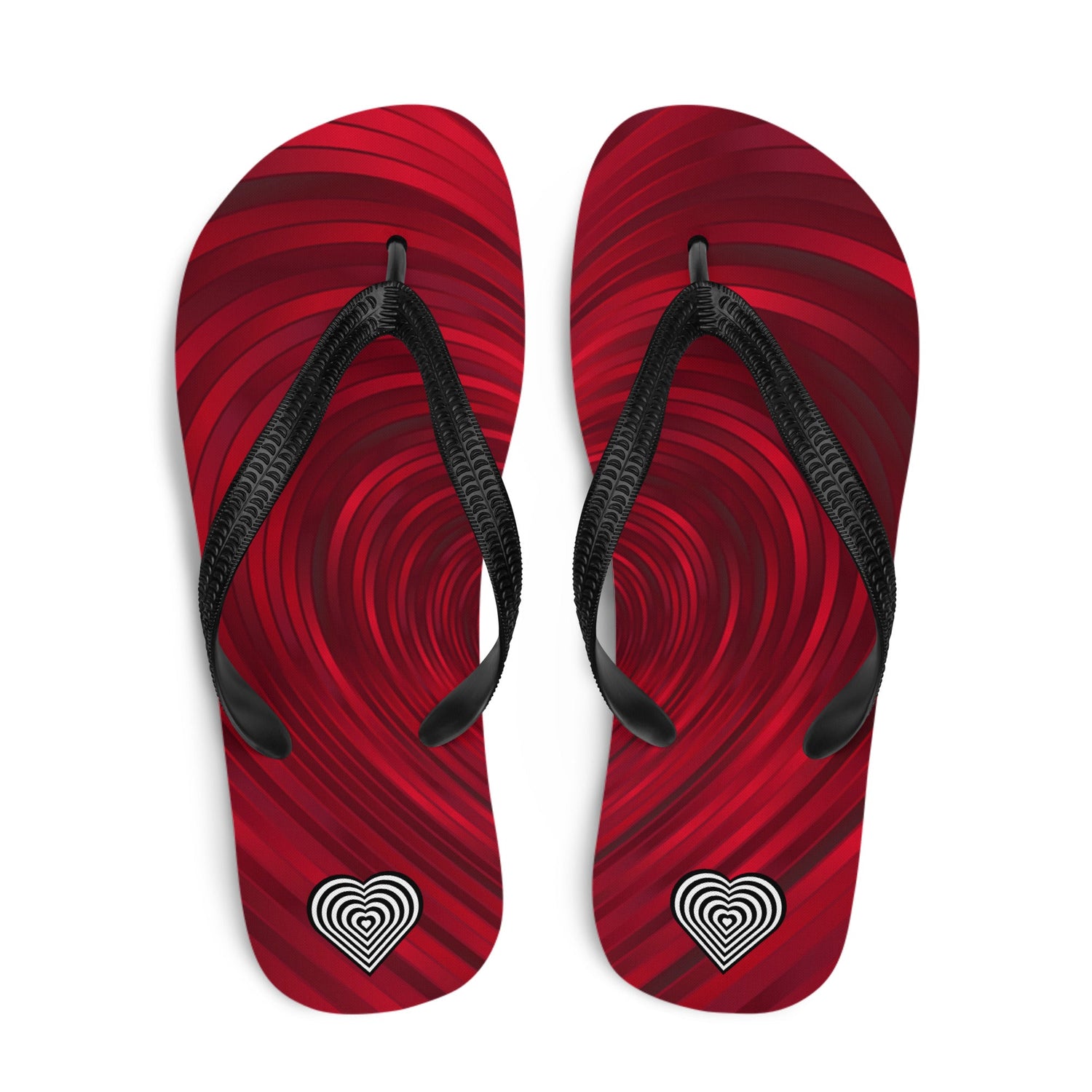 A Valentine's Heart Flip-flop collection