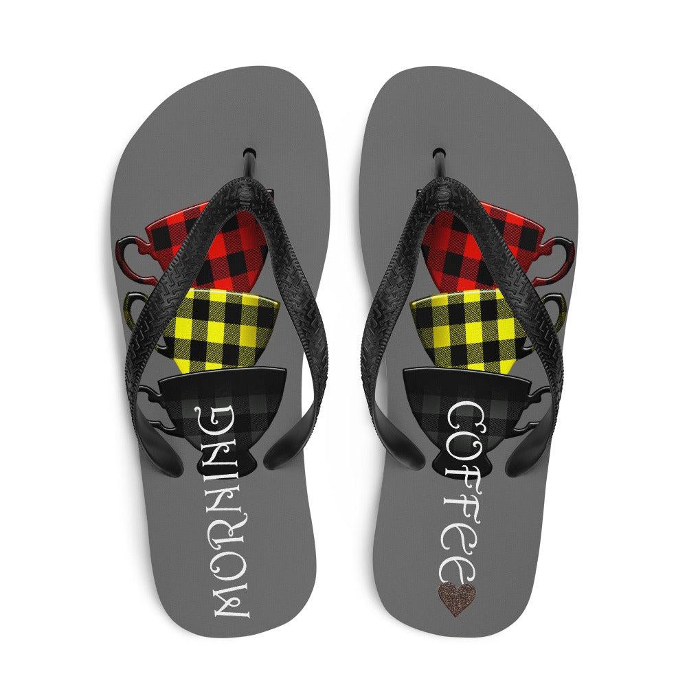 Good Girl Gone Plaid Flip Flops