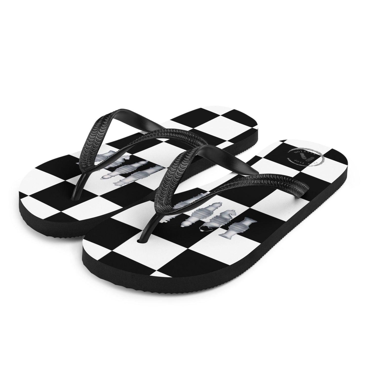 14th October National chess day - Design Flip-Flops