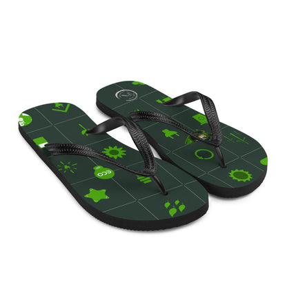 22nd April Earth Day Flip-Flops Designs