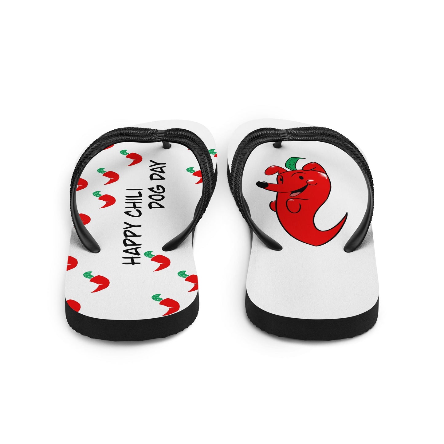 28th July - Happy Chili Dog Day Flip-Flop Design