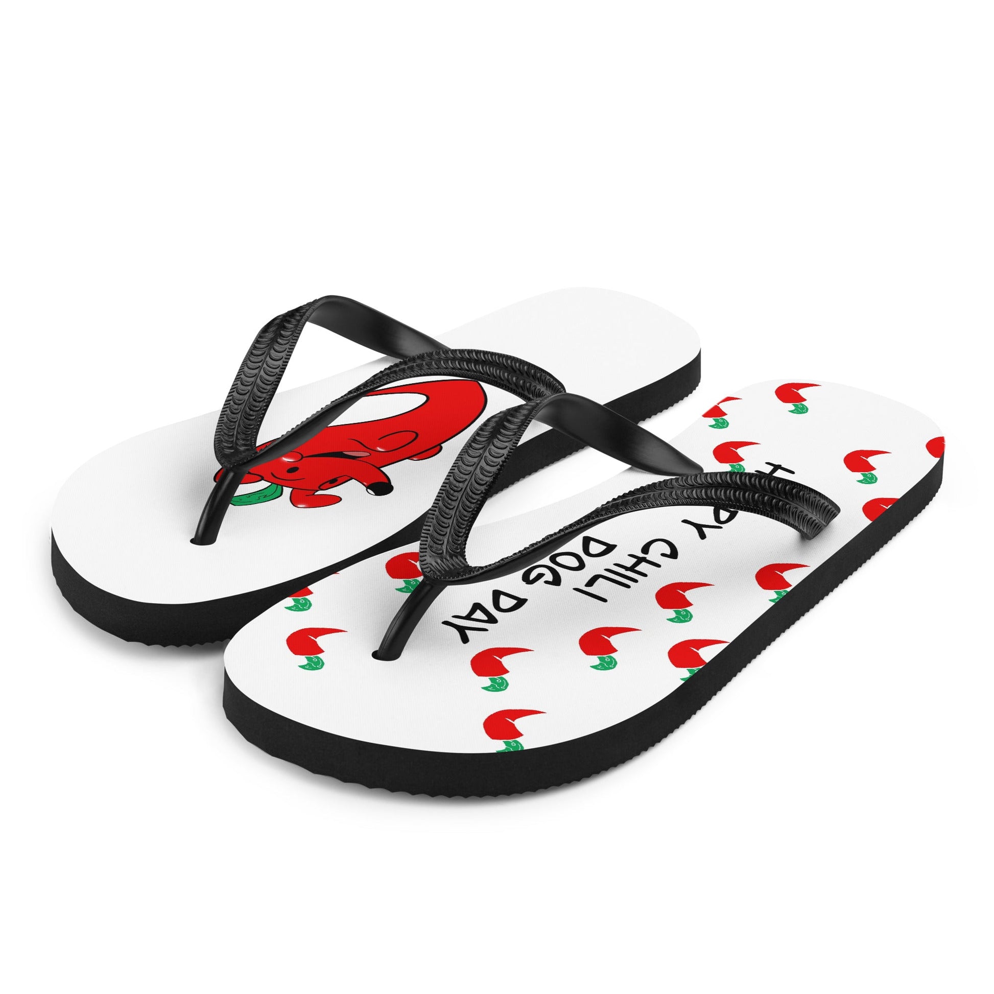 28th July - Happy Chili Dog Day Flip-Flop Design