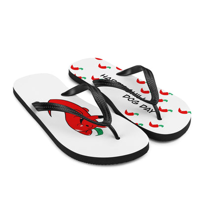 28th July - Happy Chili Dog Day Flip-Flop Design