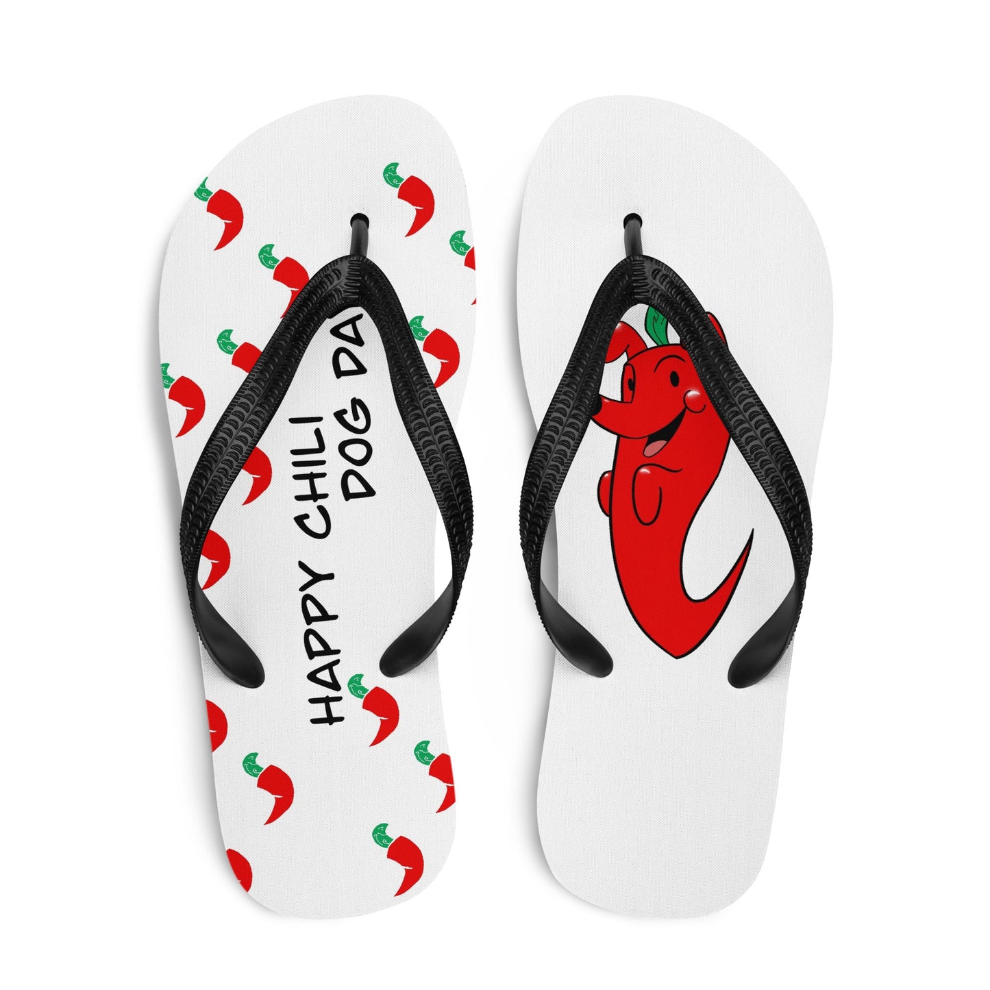 28th July - Happy Chili Dog Day Flip-Flop Design