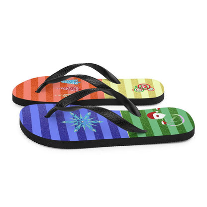 3rd Friday Of December - Ugly Christmas Sweater Day Flip-Flops
