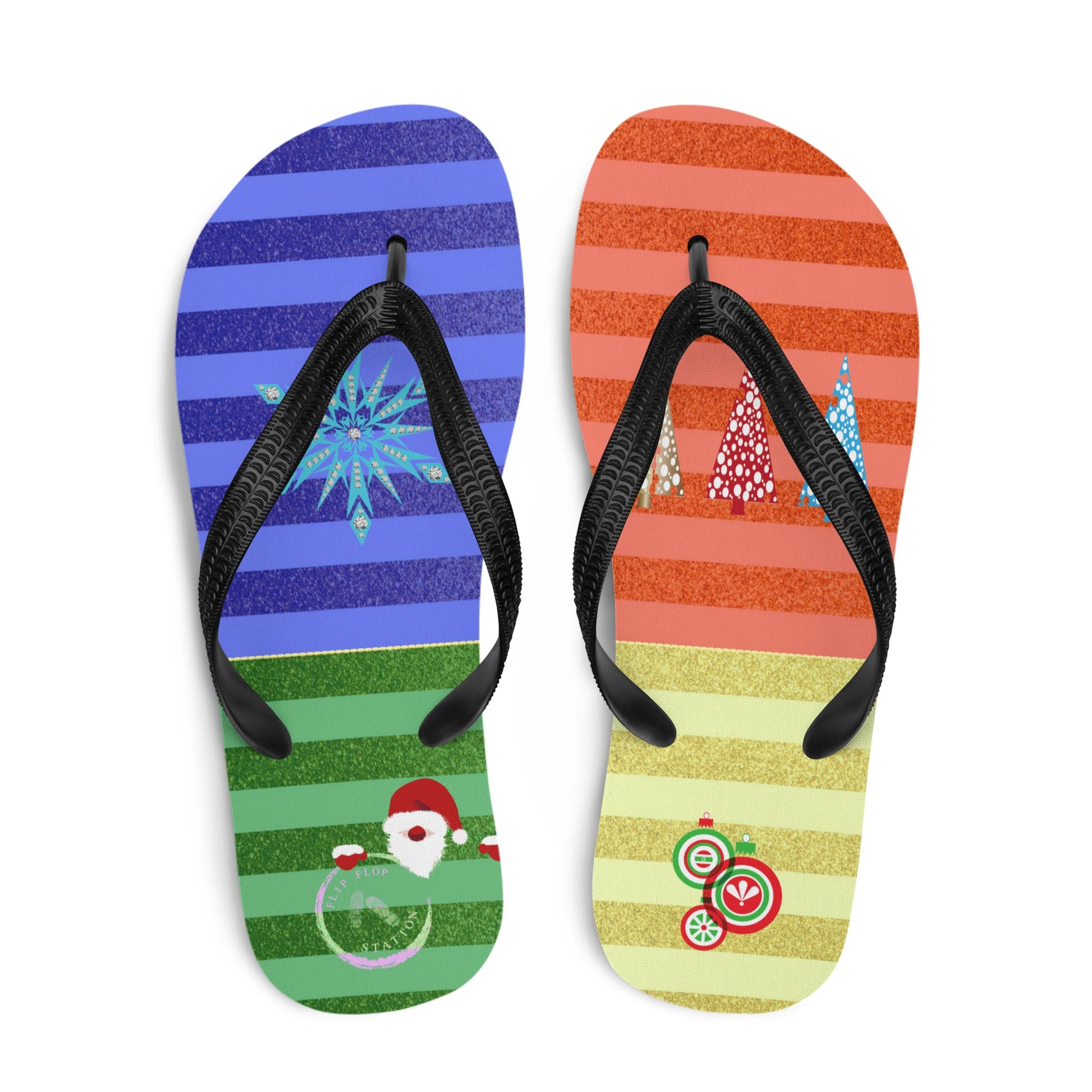 3rd Friday Of December - Ugly Christmas Sweater Day Flip-Flops