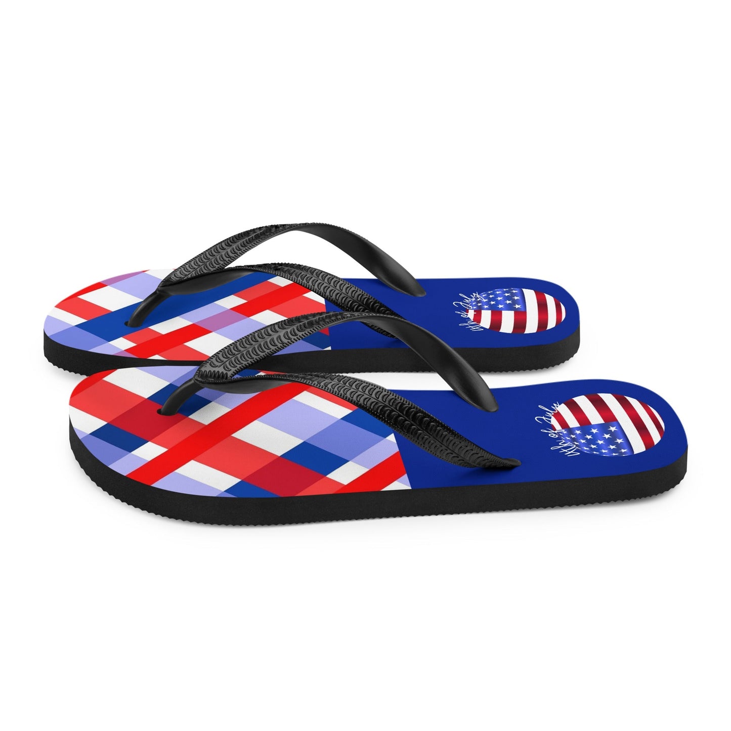 4th of July - Custom Flip-Flops Design