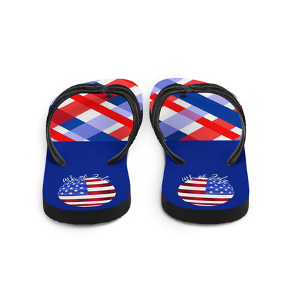 4th of July - Custom Flip-Flops Design