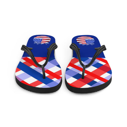 4th of July - Custom Flip-Flops Design