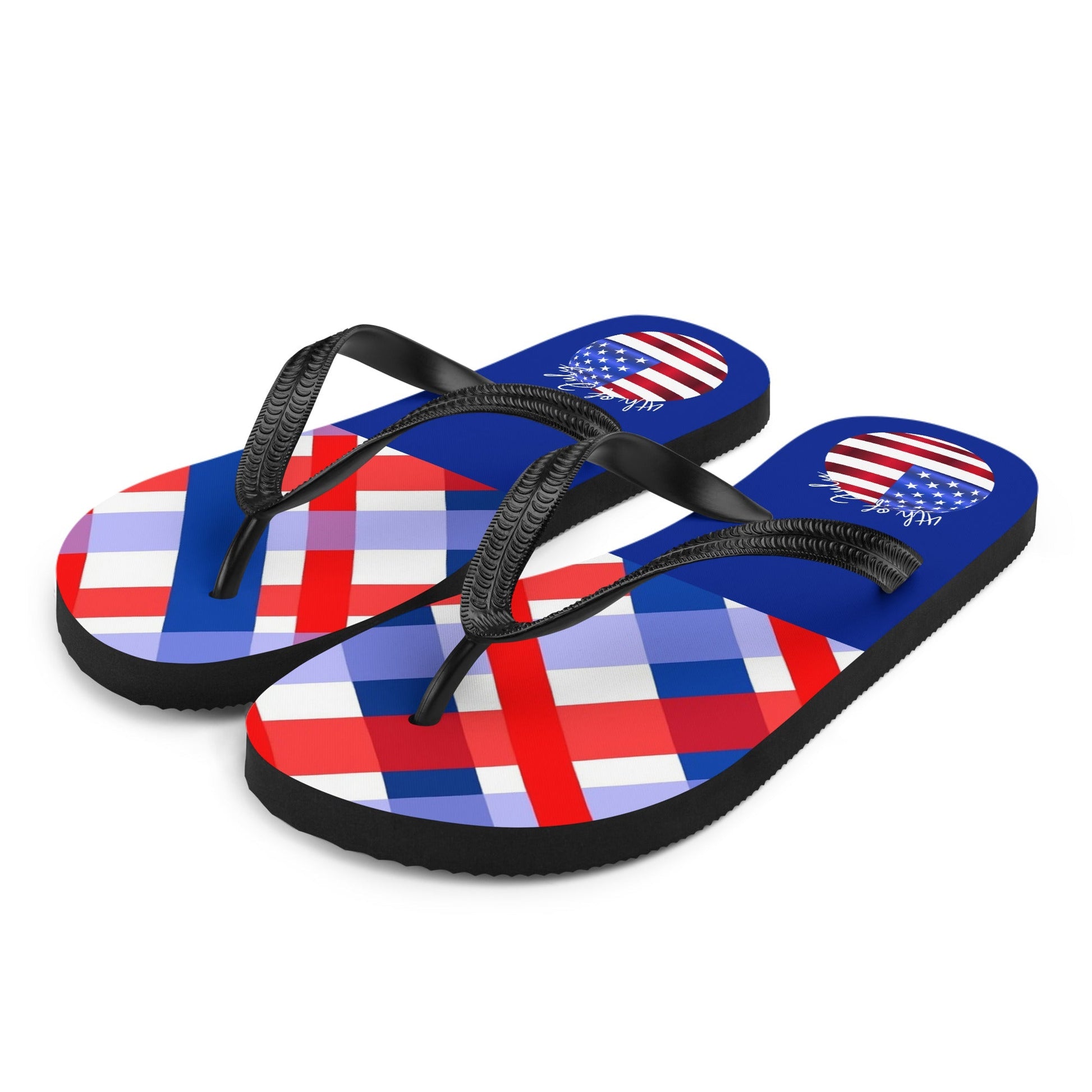 4th of July - Custom Flip-Flops Design