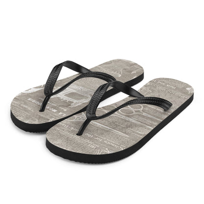 A Tailor's Journal Flip-Flops