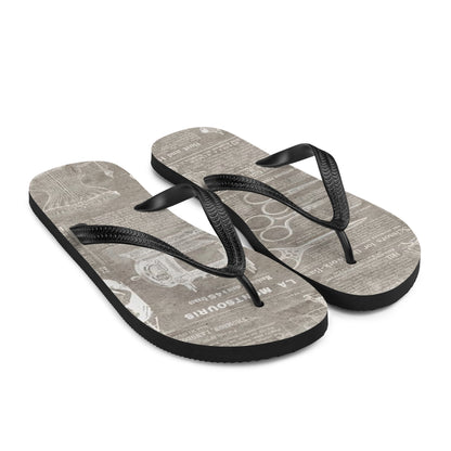 A Tailor's Journal Flip-Flops