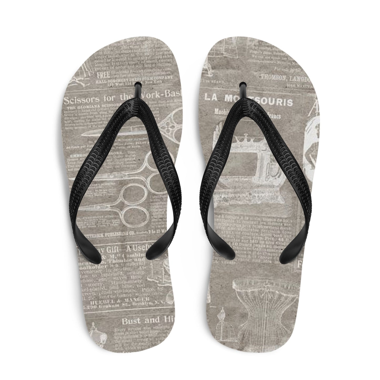 A Tailor's Journal Flip-Flops