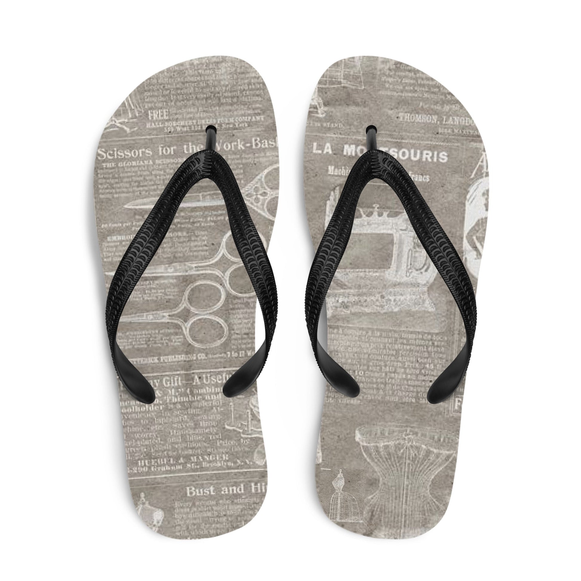 A Tailor's Journal Flip-Flops