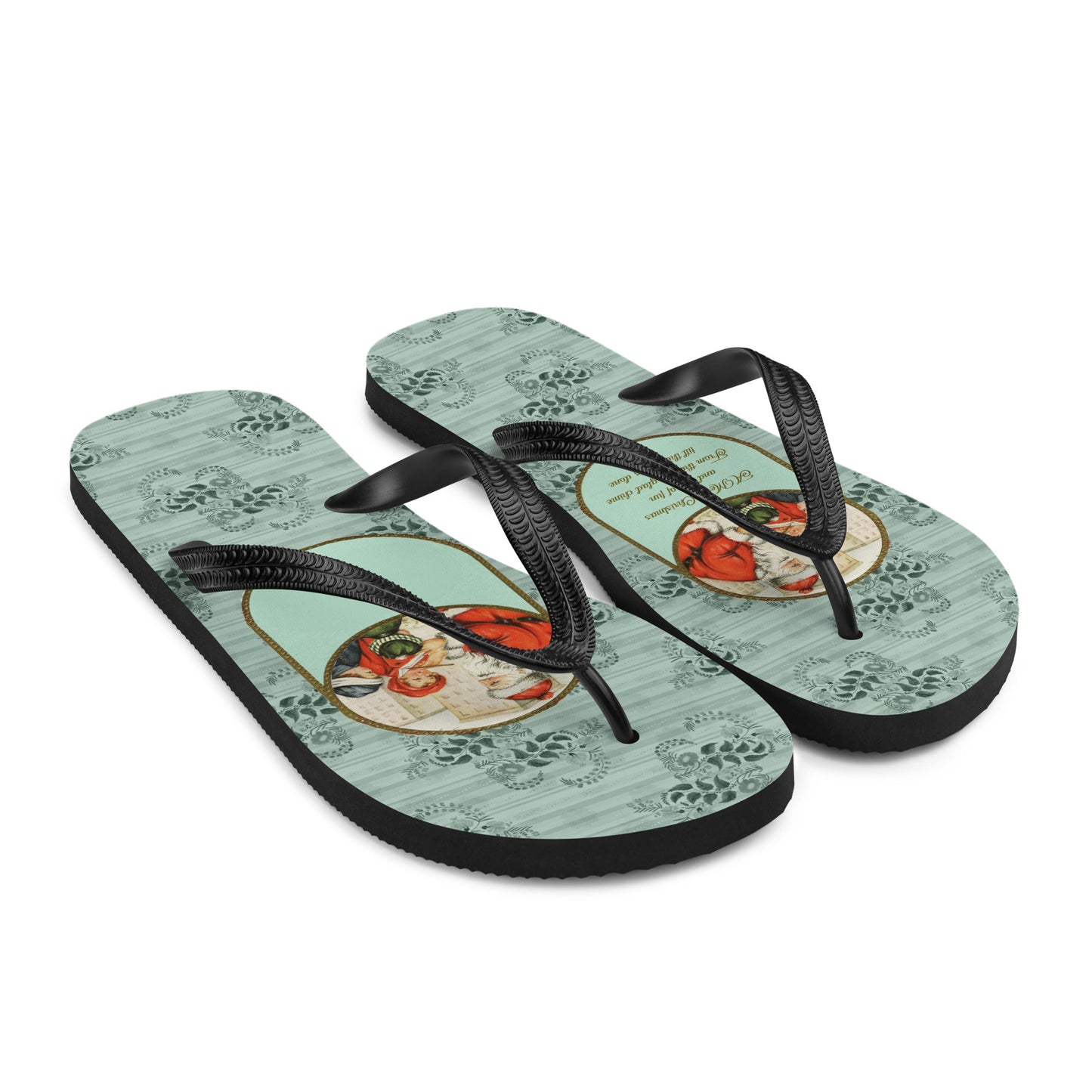 A Vintage Christmas Gift Flip-Flops