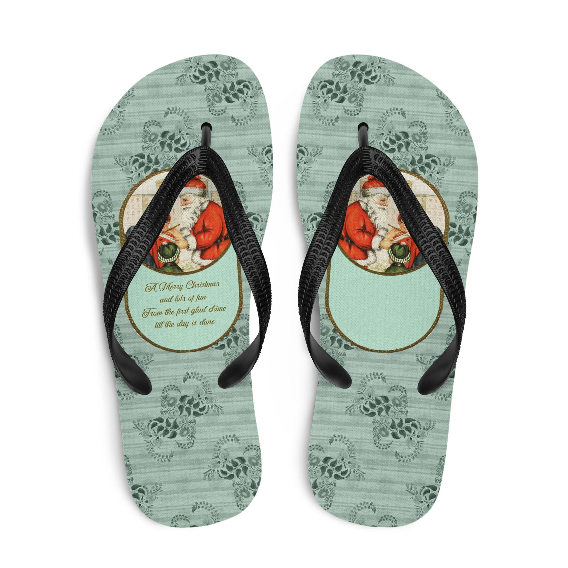 A Vintage Christmas Gift Flip-Flops