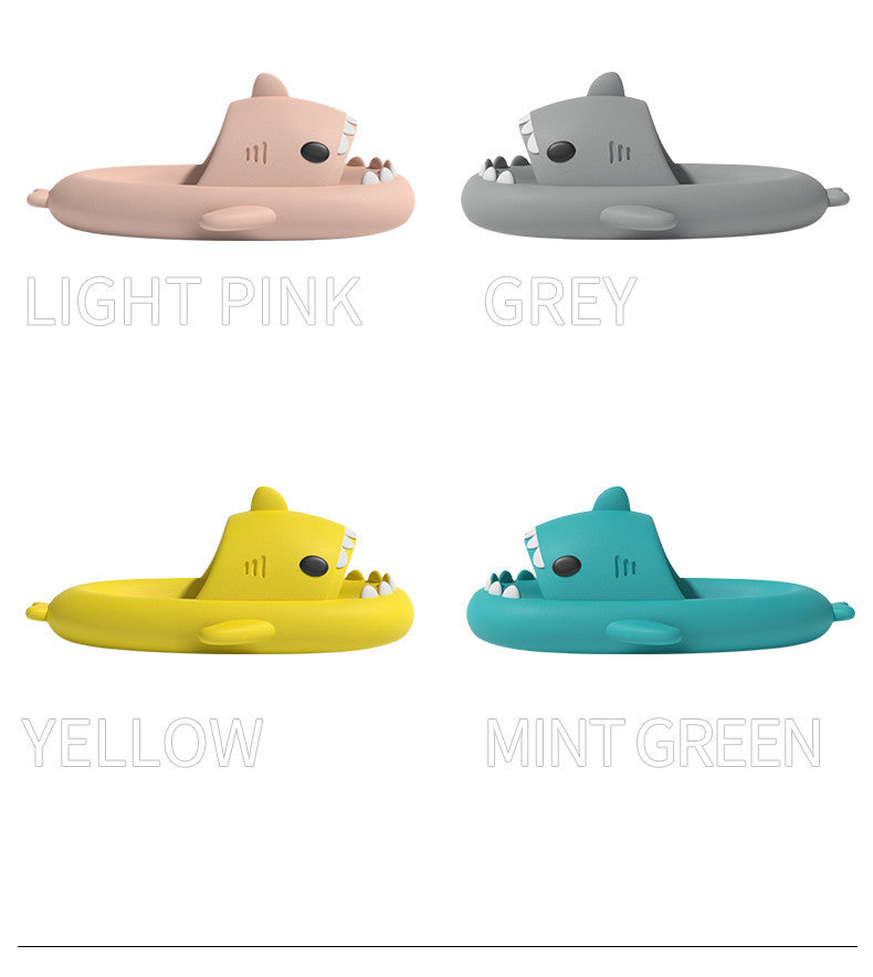 All One color Sharks unisex sliders