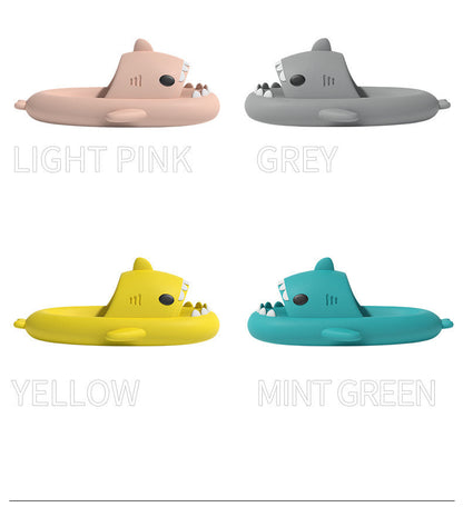 All One color Sharks unisex sliders