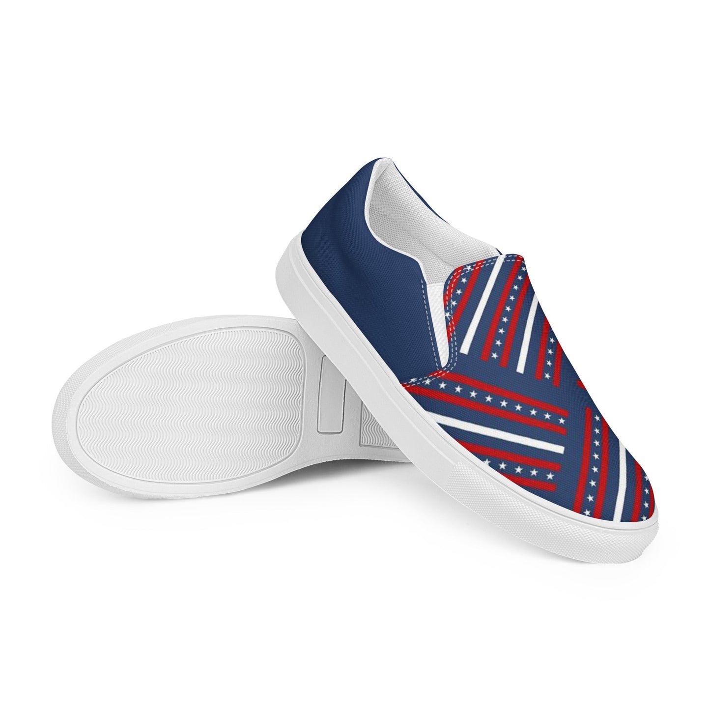 American Triangles Men’s slip-on canvas shoes