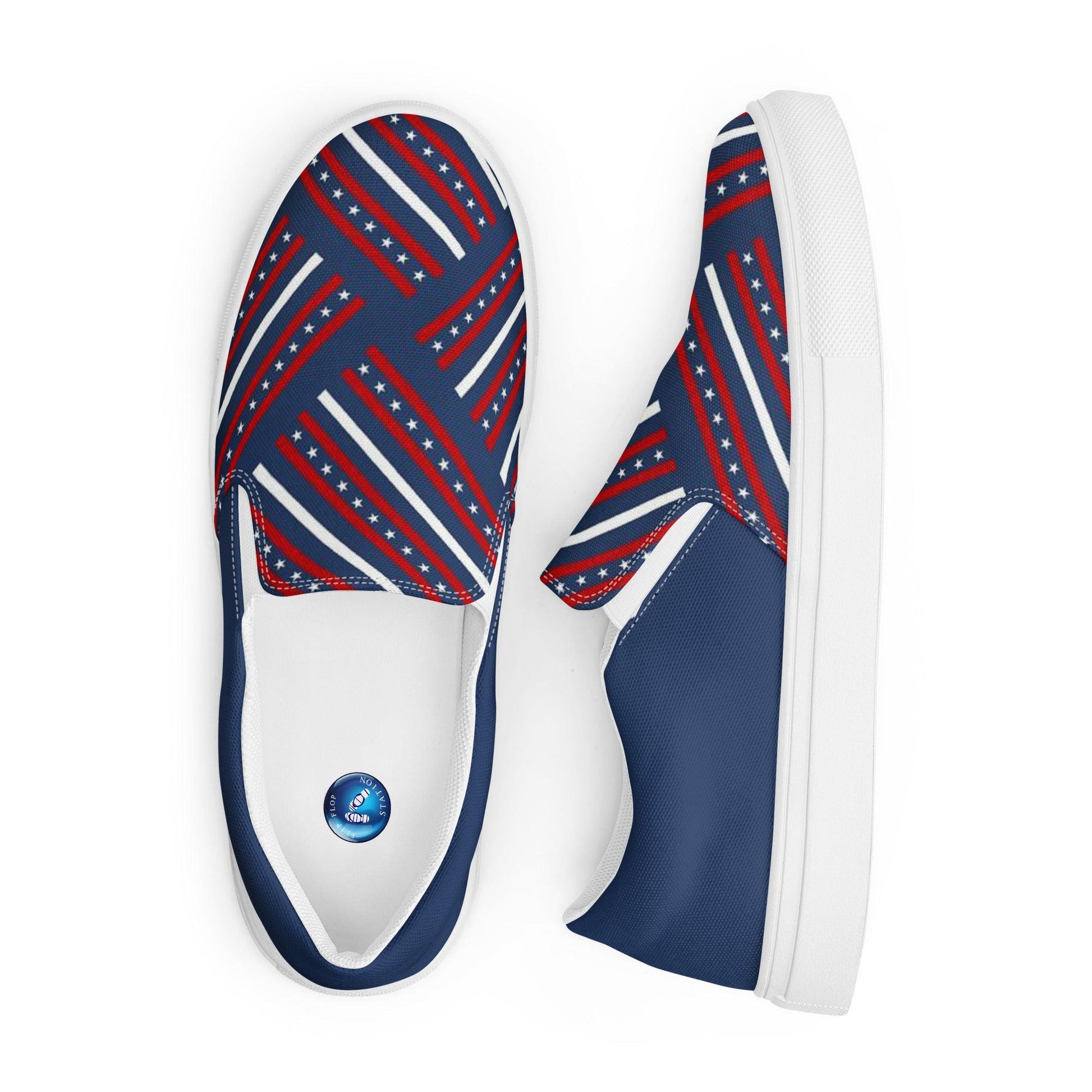 American Triangles Men’s slip-on canvas shoes