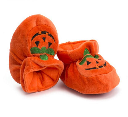 Baby & Toddler Pumpkin slippers