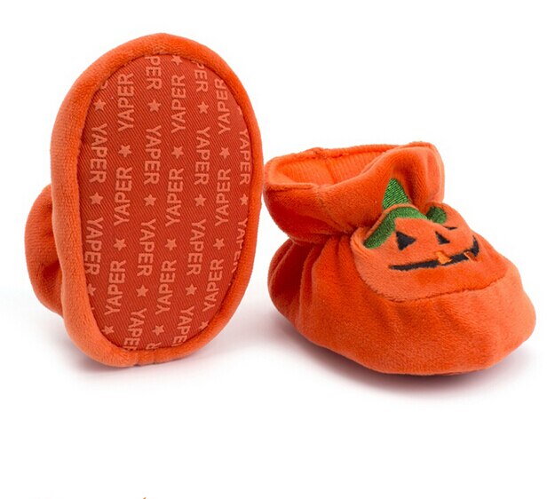 Baby & Toddler Pumpkin slippers