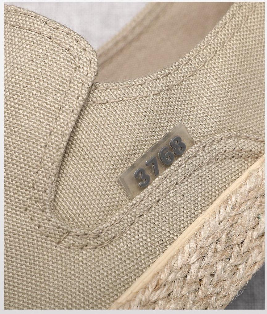 Back to Basics men's slip-on canvas shoes