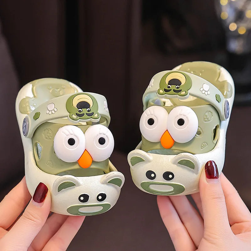 Bear & Owl - Kid's clogs design