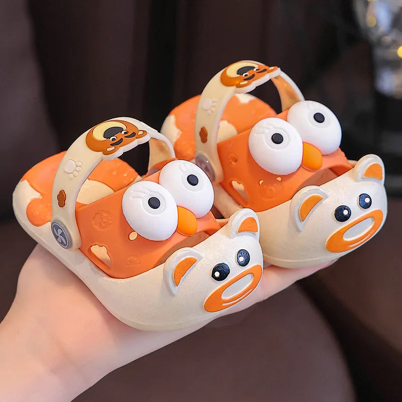 Bear & Owl - Kid's clogs design