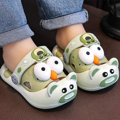 Bear & Owl - Kid's clogs design