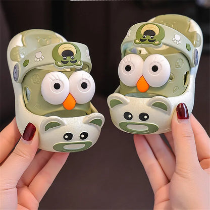 Bear & Owl - Kid's clogs design