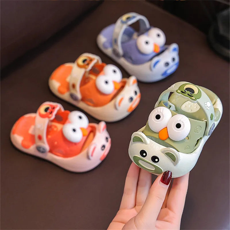 Bear & Owl - Kid's clogs design