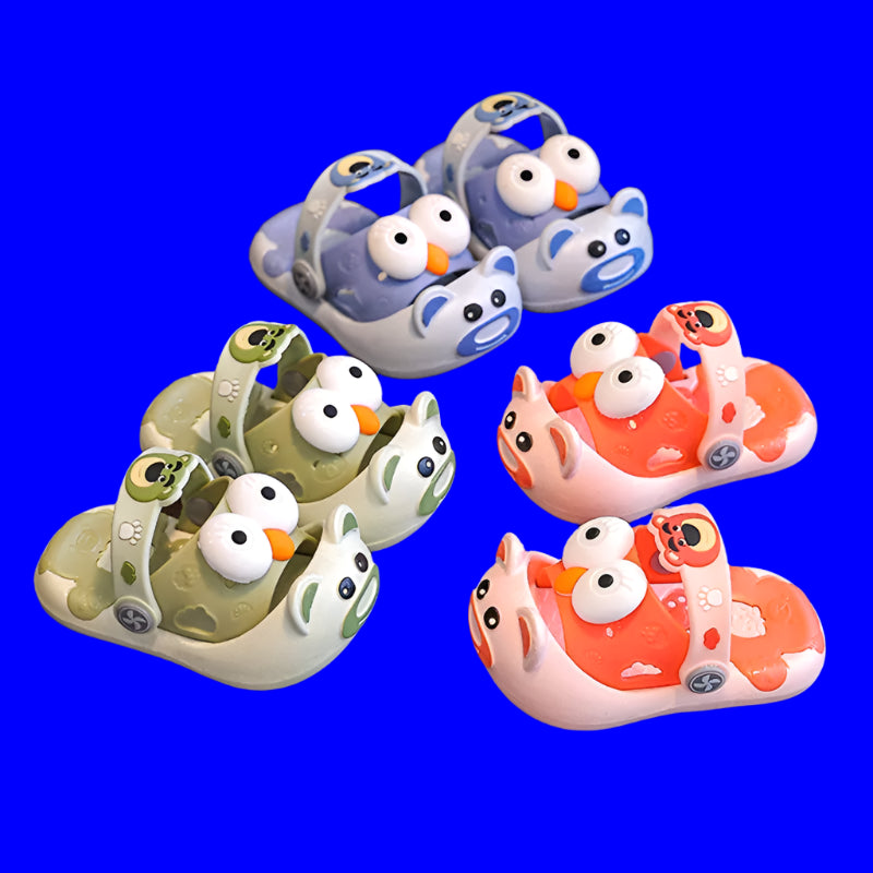 Bear & Owl - Kid's clogs design