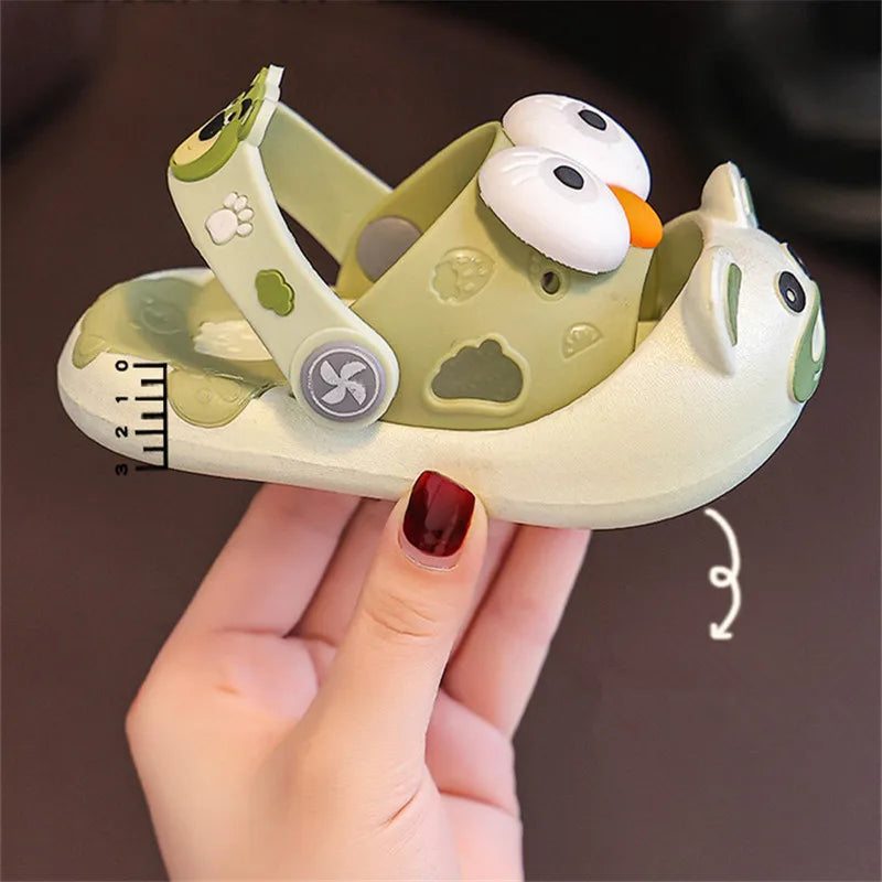 Bear & Owl - Kid's clogs design