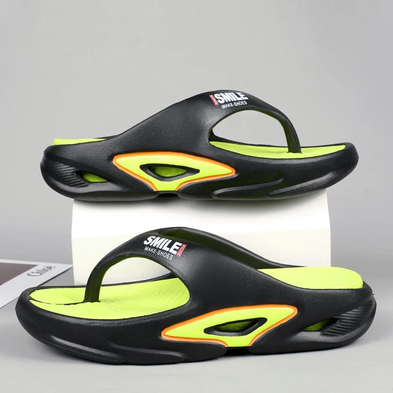 Big Smile! Men's Flip Flops Design