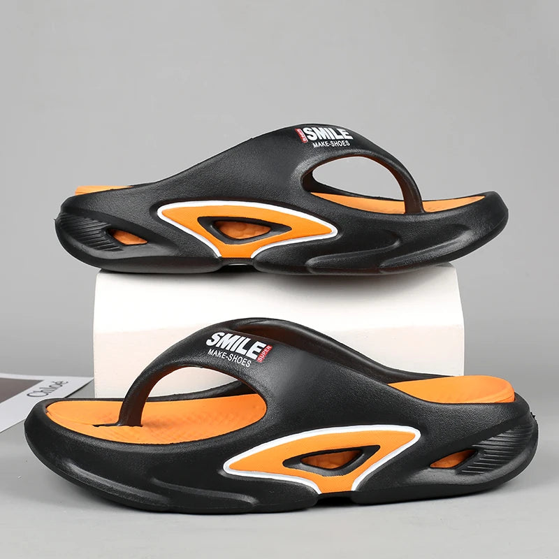 Big Smile! Men's Flip Flops Design