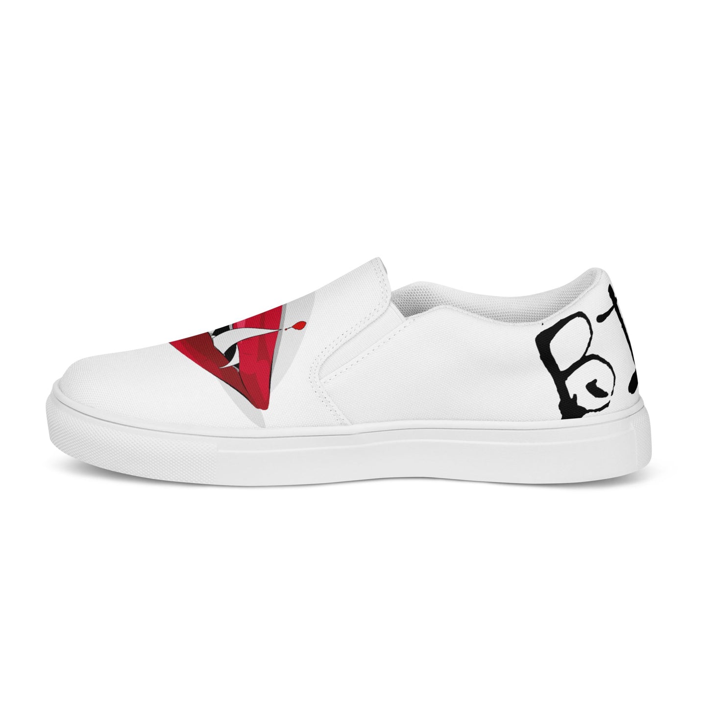 Bite Me Men’s slip-on canvas shoes