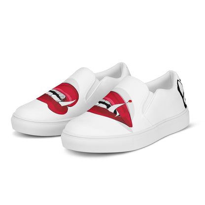 Bite Me Men’s slip-on canvas shoes