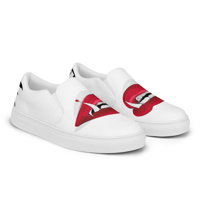 Bite Me Women’s slip-on canvas shoes