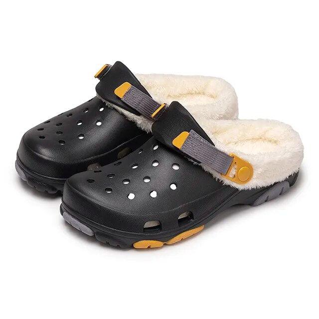 Blizzard Buster Velcro-Fastened Unisex Winter Clogs